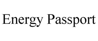 ENERGY PASSPORT