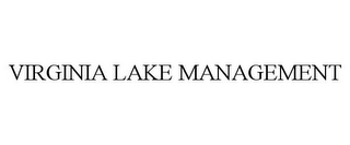 VIRGINIA LAKE MANAGEMENT