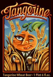 TANGERINE, TANGERINE WHEAT BEER 1 PINT 6 FL.OZ.