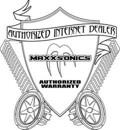 MAXXSONICS AUTHORIZED INTERNET DEALER AUTHORIZED WARRANTY