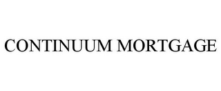 CONTINUUM MORTGAGE