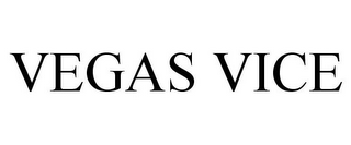 VEGAS VICE