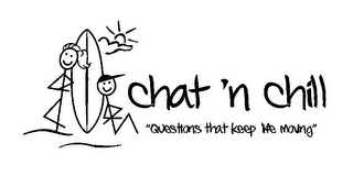 CHAT 'N CHILL "QUESTIONS THAT KEEP LIFE MOVING"