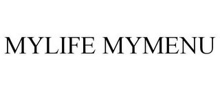 MYLIFE MYMENU