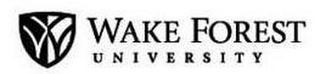 W WAKE FOREST UNIVERSITY