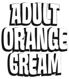 ADULT ORANGE CREAM