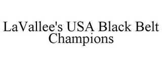 LAVALLEE'S USA BLACK BELT CHAMPIONS