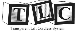 TLC TRANSPARENT LIFT CORDLESS SYSTEM