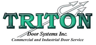 TRITON DOOR SYSTEMS, INC. COMMERCIAL AND INDUSTRIAL DOOR SERVICE