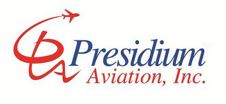 PA PRESIDIUM AVIATION, INC.