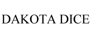 DAKOTA DICE
