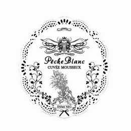 PECHE BLANC CUVEE MOUSSEUX DEMI SEC