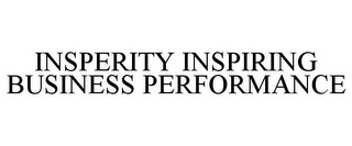 INSPERITY INSPIRING BUSINESS PERFORMANCE