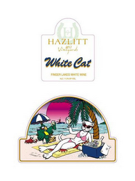 H HAZLITT 1852 VINEYARDS WHITE CAT FINGERLAKES WHITE WINE ALC. 11.2% BY VOL.