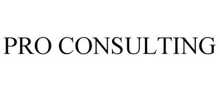 PRO CONSULTING