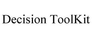 DECISION TOOLKIT