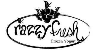 RAZZY FRESH FROZEN YOGURT