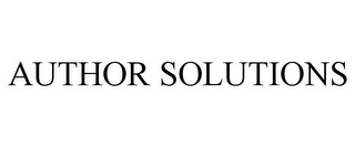 AUTHOR SOLUTIONS