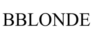 BBLONDE