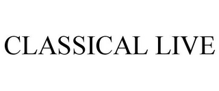 CLASSICAL LIVE