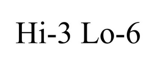 HI-3 LO-6