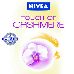 NIVEA TOUCH OF CASHMERE HYDRA IQ INTENSIVELY MOISTURIZING