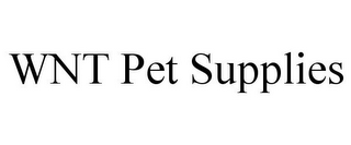 WNT PET SUPPLIES