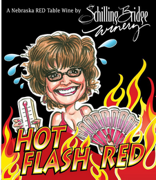 HOT FLASH RED A NEBRASKA RED TABLE WINE BY SCHILLING BRIDGE WINERY