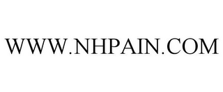 WWW.NHPAIN.COM