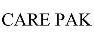 CARE PAK