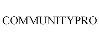 COMMUNITYPRO