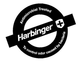 HARBINGER ANTIMICROBIAL TREATED TO CONTROL ODOR CAUSED BY BACTERIA