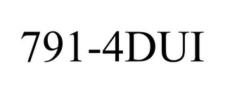 791-4DUI