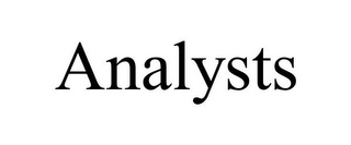 ANALYSTS