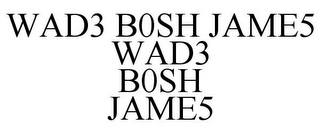 WAD3 BOSH JAMES 5