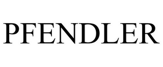 PFENDLER