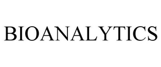 BIOANALYTICS