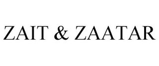 ZAIT & ZAATAR