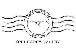 ONE HAPPY VALLEY STATE COLLEGE, PA EST. 1896