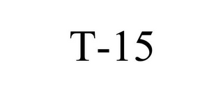 T-15