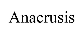 ANACRUSIS