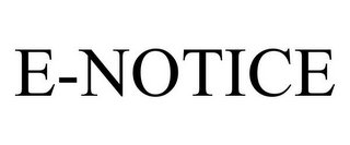 E-NOTICE
