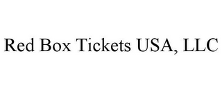 RED BOX TICKETS USA, LLC