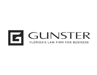 G GUNSTER FLORIDA'S LAW FIRM FOR BUSINESS