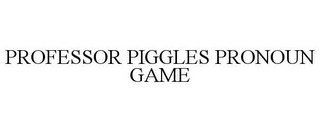 PROFESSOR PIGGLES PRONOUN GAME