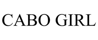 CABO GIRL