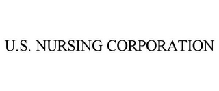 U.S. NURSING CORPORATION