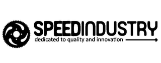 SPEED INDUSTRY DEDICATED TO QUALITY AND INNOVATION