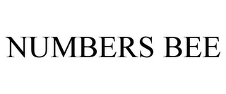 NUMBERS BEE