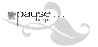 PAUSE...THE SPA